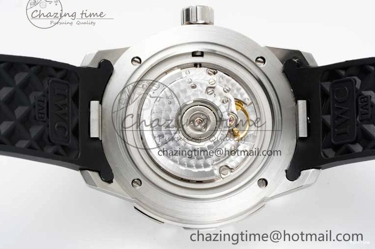 MIROTIME 0228 Premium Aquatimer Automatic SS RSF 1:1 Best Edition White Black Dial on Black Rubber Strap A 7067